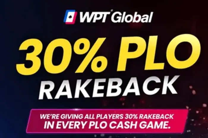 WPT Global PLO 每週 30% 退水